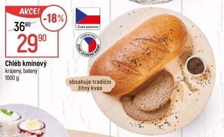 Chléb kmínový