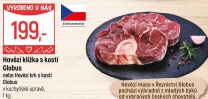 Hovězí krk s kostí Globus