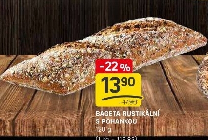 Bageta rustikální