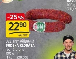 Brdská klobása Maso Příbram