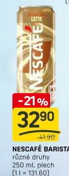 Ledová káva Barista Nescafé