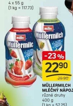 Nápoj mléčný Müllermilch Müller