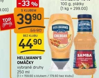 Omáčky Hellmann'