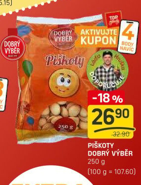 Piškoty Dobrý Výběr