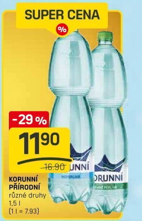 Přírodní voda Korunní