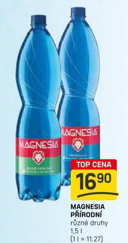 Přírodní voda Magnesia