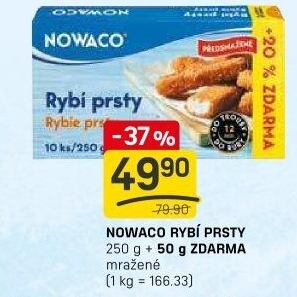 Rybí prsty předsmažené mražené Nowaco
