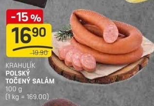 Salám polský točený Krahulík