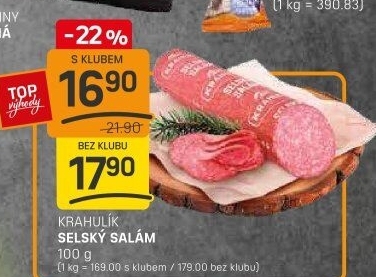 Salám selský Krahulík