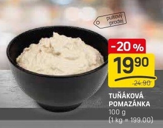 Tuňáková pomazánka