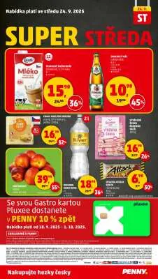 akční leták Penny Market 18.9.2025-24.9.2025