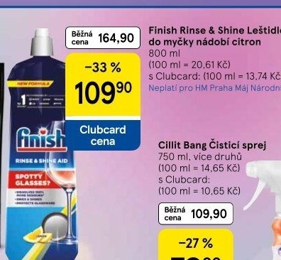 Leštidlo do myčky Rinse&amp