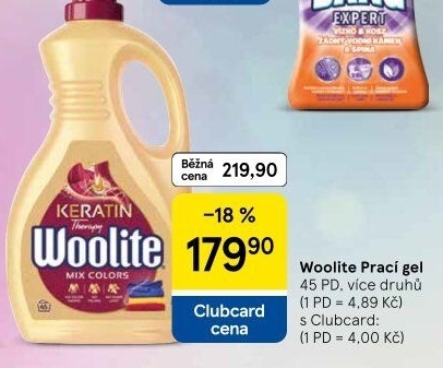 Prací gel Woolite