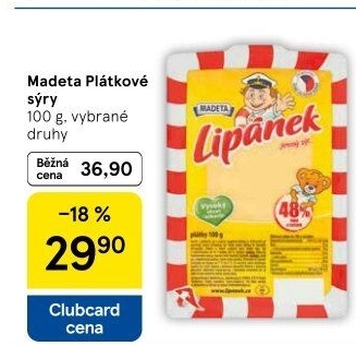 Sýry Lipánek Madeta