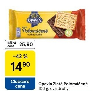 Zlaté polomáčené Opavia