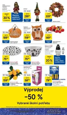 akční leták Tesco 17.9.2025-23.9.2025