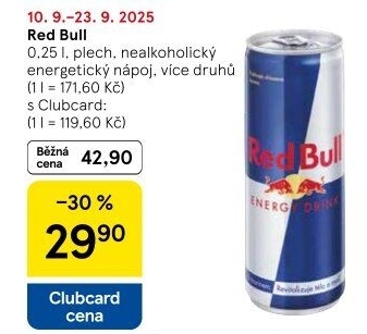Energetický nápoj Red Bull