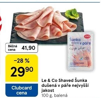 Šunka dušená nejvyšší jakosti LE&amp