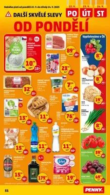 akční leták Penny Market 18.9.2025-24.9.2025