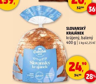 Chléb Slovanský krajánek Odkolek