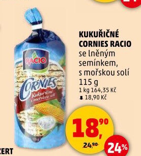 Chlebíčky Cornies Racio