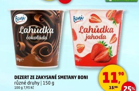 Dezert Lahůdka Boni