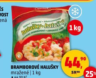 Halušky bramborové mražené Vinica