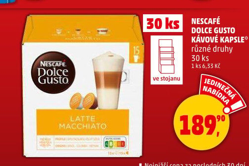 Kapsle Dolce Gusto Nescafé