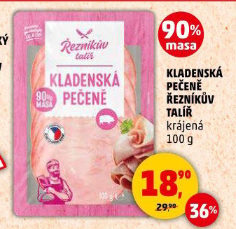 Kladenská pečeně Řezníkův talíř