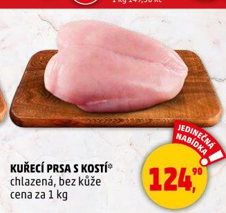Kuřecí prsa s kostí