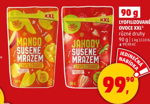 Mrazem sušené ovoce Crip Crop