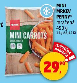 Mrkev mini mražená Penny