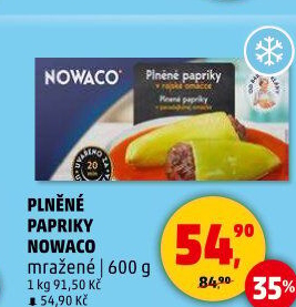 Papriky plněné v rajské omáčce mražené Dobroty babičky Kláry