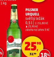 Pivo Pilsner Urquell