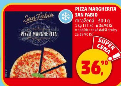 Pizza mražená San Fabio