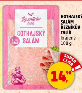 Salám Gothaj Řezníkův talíř