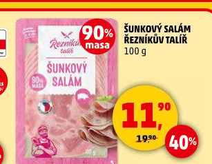 Salám šunkový Řezníkův talíř