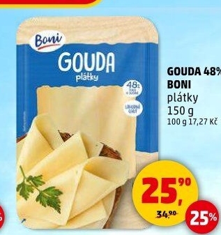 Sýr Gouda 48% Boni