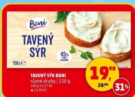 Sýr tavený Boni
