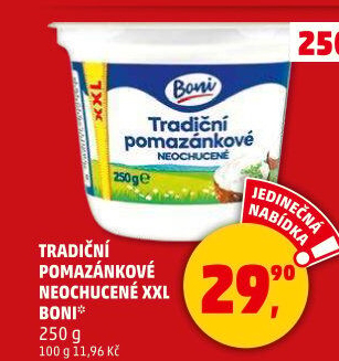 Tradiční pomazánkové Boni