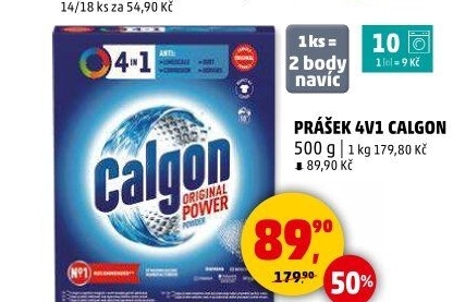 Změkčovač vody Calgon