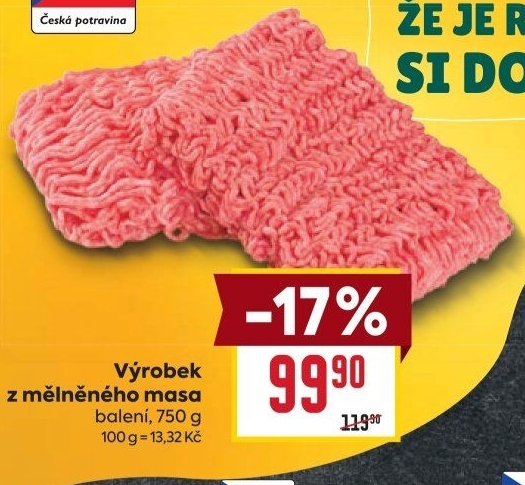 Mělněné maso