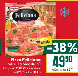Pizza mražená FelicianaDr. Oetker
