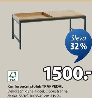 Konferenční stolek Trappedal