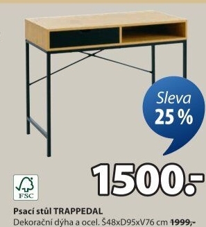 Psací stůl Trappedal