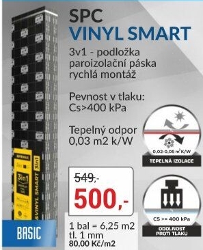 Podložka pro vinylové podlahy Afirmax