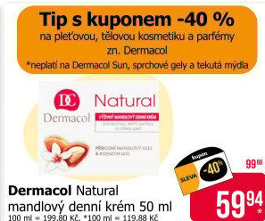 Krém pleťový mandlový Natural Dermacol