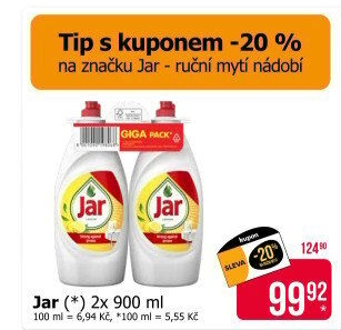 Prostředek na nádobí Jar