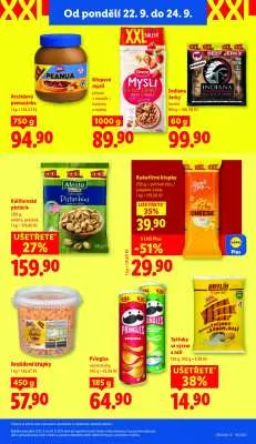 akční leták Lidl 22.9.2025-24.9.2025