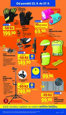 akční leták Lidl 22.9.2025-24.9.2025